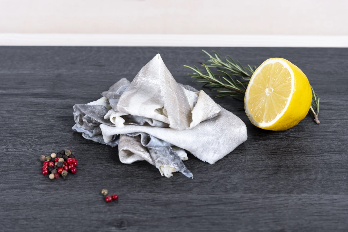 PIELES DESALADAS DE BACALAO